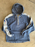 90s Italy 1/4 zip Hoodie medium